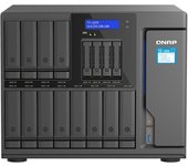 Disco Duro interno QNAP 16 Bahías 8GB DDR4 ECC 2x LAN 2.5GbE SATA RAID TS-1655 NAS Qtier