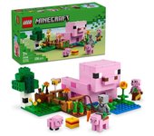 Lego Minecraft La Casa-Cerdo Bebé, Granja con Figuras de Videojuego para Niños de 7+ Años