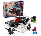 Lego Marvel Spider-Man vs. Coche Brutal de Venom, Juguete de Superhéroes y Figuras 7+ Años