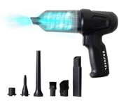Grunkel Carforce2 Aspiradora de Coche Succión12KPA Filtro HEPA Incluye accesorios Negro