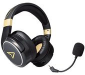 Auricular Steelplay HP52 Wireless Gaming Negro Oro Batería 32h Boom Circumaural RF USB-C