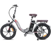 Fafrees F20 Pro Bicicleta Eléctrica E-Bike 250w Autonomía 80km con Frenos de Disco Gris