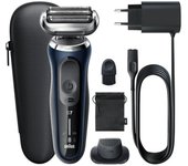 Braun Series 7 71-B1200S Afeitadora de Láminas y Recortadora Seco/Mojado