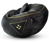 Puff Woxter Stinger Gaming/ con relleno/ Negro y Dorado