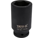 Yato YT-1136 toma de llaves de impacto Vaso de impacto Negro