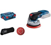 Bosch GEX 18V-125 PROFESSIONAL Lijadora rotorbital 10000 RPM 20000 OPM Negro, Azul, Gris