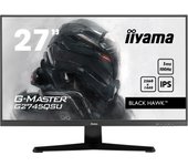 iiyama G2745QSU-B1 27" IPS Gaming, G-Master Black Hawk, FreeSync, 2560x1440100Hz, 250cd/m², HDMI, DisplayPort, 1ms (MPRT), Altavoces, USB-HUB 2X 3.2, Black Tuner