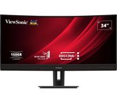 Viewsonic VG3456C pantalla para PC 86,4 cm (34") 3440 x 1440 Pixeles UltraWide Quad HD LED Negro