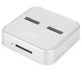 Digitus Estación de acoplamiento SSD M.2 NVMe + M.2 SATA con lector de tarjetas SD-Express, USB-C™