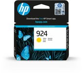 HP 924 4K0U5NE, Amarillo, Cartucho de Tinta Original, Compatible con impresoras HP OfficeJet Pro de la serie 8120 e impresora HP OfficeJet Pro de la serie 8130