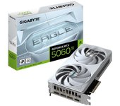 GIGABYTE GeForce RTX 5060 Ti EAGLE OC ICE 8G Tarjeta Gráfica - 8 GB GDDR7, 128 bits, PCI-E 5.0, 2617 MHz Frecuencia del núcleo, 3 x DisplayPort, 1 x HDMI, GV-N506TEAGLEOC ICE-8GD