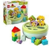 LEGO DUPLO Mi Primer Clasificador de Formas: Casa de los Perritos - Juguete Educativo Infantil - Ladrillos de Muchos Colores y Formas - Juego para Motricidad Fina para Niños y Niñas de 18+ Meses 10441