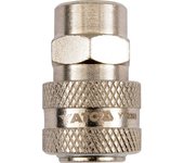 Yato YT-2393 acoplamiento y conector para máquina neumática Níquel Acero Rosca interior (hembra) 1/4" 1 pieza(s)
