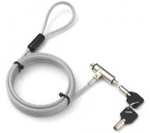 Techly 107289 - Candado de Seguridad para Ordenador portátil con Llave para HP Nano Silver