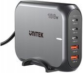 Unitek wall charger 2x usb-a 3x usb-c pd 3.1 188w