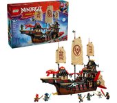 LEGO Ninjago Bounty del Templo - Barco de Juguete Interactivo con Techo Desmontable y 6 Minifiguras Inc. Cole, Zane y NYA - Regalo para Chicos de 14+ Años Fans de El Renacer de los Dragones 71848