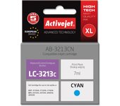 Activejet Tinta AB-3213CN para impresoras Brother, recambio Brother LC3213C; Supreme; 7 ml; azul