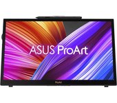 ASUS ProArt PA169CDV Pen Display Monitor, 15,6', IPS, 4K UHD, WACOM EMR, 100% sRGB, Verificado por Calman, Validado por Pantone, USB-C, 10 Puntos táctiles, Dial, Panel de Control