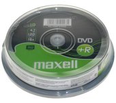 Maxell M160 DVD en blanco 4,7 GB DVD+R 10 pieza(s)
