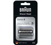 Braun Series 8 Cabezal De Recambio 83m Para Afeitadora Eléctrica, Compatible Con Las Afeitadoras Series 8, Plata