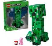 LEGO Minecraft El Creeper - Figura Articulada con Compartimento Oculto, Cerdo y Dinamita - Juguete de Construcción para Niños y Niñas de 10+ Años - Regalo Gamer - Decoración Dormitorio 21276