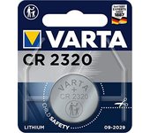 Varta CR2320 Lote de 1 blister de 1 pila de botón de litio 3 v cr2320 electronics