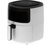 CAMRY CR 6313 Freidora de aire caliente 5L, 12 programas, tecnología de convección, 2000 W, cocina saludable con mínima grasa, rango de temperatura 80-200 °C, ventana, panel táctil LED, color blanco