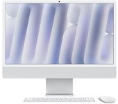 Apple iMac Apple M M4 59,7 cm (23.5") 4480 x 2520 Pixeles PC todo en uno 24 GB 512 GB SSD macOS Sequoia Wi-Fi 6E (802.11ax) Plata