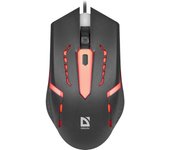 Defender FLASH MB-600L ratón Ambidextro USB tipo A Óptico 1200 DPI