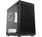 Cooler Master MasterBox Q300L V2 - Caja Mini Torre mATX, Ventilador 120mm Posterior Preinstalado, Panel Cristal Templado, Cableado Ordenado, Múltiples Opciones Refrigeración, USB-C 3.2 Gen 2x2 20GB/s