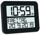 TFA-Dostmann TimeLine MAX Reloj despertador digital Negro