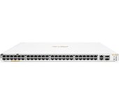 Aruba Instant On 1960 48G 40p Class4 8p Class6 PoE 2XGT 2SFP+ 600W Gestionado L2+ Gigabit Ethernet (10/100/1000) Energía sobre Ethernet (PoE) 1U Blanco