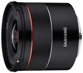 Samyang AF 18MM F2.8 FE SONY E - Objetivo de gran angular para cámaras réflex Sony Alpha (montura tipo E), con formato completo y sensor APS-C, color negro