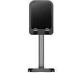 Rock Soporte para Smartphone y Tablet de Mesa Desktobp Stand Extensible Compacto Compatible con la mayoría de Smartphones y tabletas (Black)