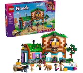 LEGO Friends Rancho y Establo de Ponis -Juguete de Construcción con 4 Mini Muñecas, 3 Caballos de Juguete, Figura de Gato, Accesorios Inc. Cepillos y Zanahoria - Regalo para Niñas de 7+ Años 42654