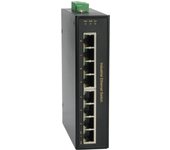 LevelOne IFP-0801 switch Fast Ethernet (10/100) Energía sobre Ethernet (PoE) Negro