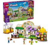 LEGO Friends Café Botánico y Floristería de Juguete - 4 Mini Muñecos, Figura de Gato, Tranvía y Accesorios de Cocina Inc. Pasteles, Tazas y Tetera - Regalo de Cumpleaños para Niñas de 9+ Años 42671