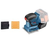 Bosch GSS 18V-10 Professional Lijadora rotorbital 22000 OPM Negro, Azul, Rojo