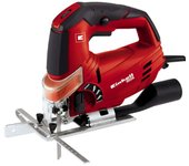 Einhell Sierra de calar TC-JS 85 (620 W, máx. 85 mm, corte en ángulo de 45°, regulación de la carrera, carrera pendular de 4 etapas, adaptador de aspiración, tope paralelo, sin maletín)