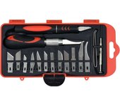 Yato YT-75370 cúter Negro, Naranja Cuchillo de hoja fija