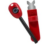 BCB Adventure Bushcraft - Mechero, Color Rojo