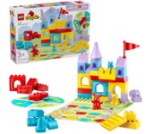 LEGO Duplo Juego del Castillo de Hopsy - Juguete Educativo con 3 Animales Inc. Conejo, Castillo de Juguete y Juego de Mesa Infantil - Regalo de Cumpleaños para Niñas y Niños de 3+ Años 10450