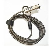 CABLE SEGURIDAD PARA PORTATIL NILOX COMBINACION CONEXION NANO 1-9M
