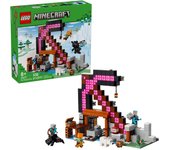 LEGO Minecraft La Mina del Pico - Juguete Interactivo - Figuras Inc. Alex, Minero y Jinete Arácnido Errante - Decoracion Habitacion y Sala de Juegos - Regalo Gamer para Niños y Niñas de 8+ Años 21277