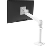 Ergotron NX Series NX MONITOR ARM WHITE soporte para monitor 86,4 cm (34") Escritorio Negro, Blanco