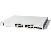 Cisco Switch Inteligente Cisco Catalyst 1200-24FP-4X, GE de 24 Puertos, PoE Completo, SFP+ 4 x 10 GE, protección Limitada de por Vida (C1200-24FP-4X)