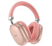 Hoco w35 max joy auriculares intrauditivos bluetooth inalámbricos rosa