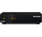 TechniSat HD-S 261 - receptor satélite HD compacto (Sat DVB-S/S2, HDTV, HDMI, USB, lista canales, temporizador, control remoto) negro
