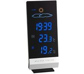 TFA-Dostmann 35.1093 estación meteorológica digital Negro, Plata