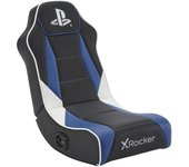 X Rocker 2021027 silla para videojuegos Silla gaming Asiento acolchado tapizado Negro, Azul, Blanco